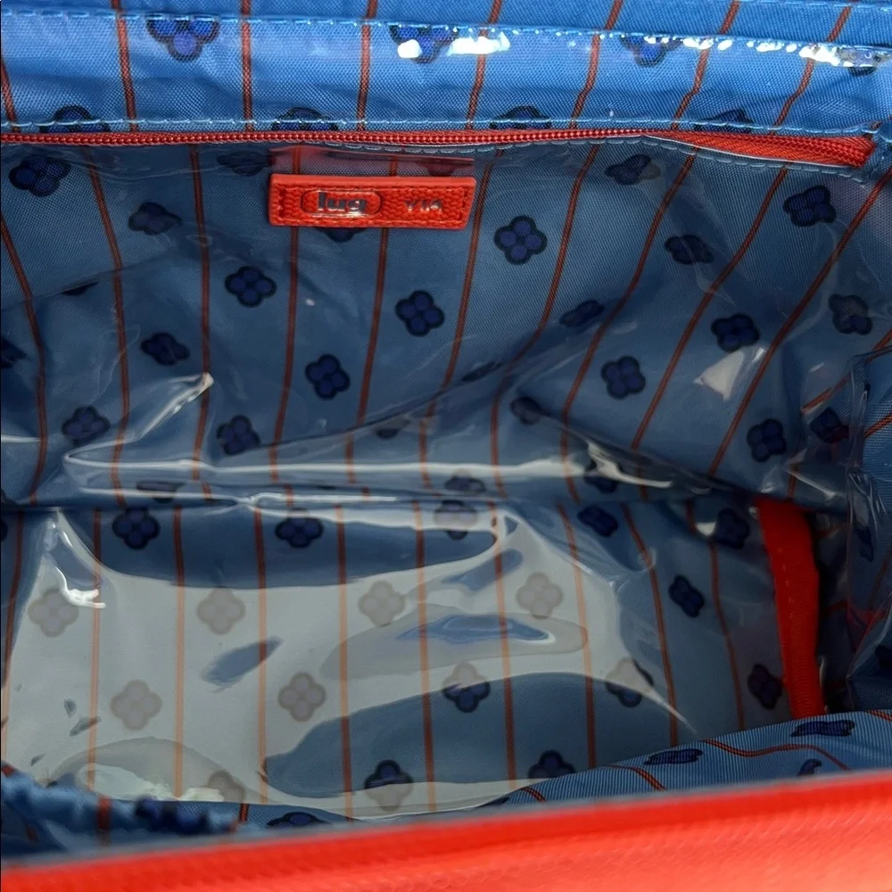 Via Travel/Toiletry Case RARE PAPAYA - Picture 6 of 10